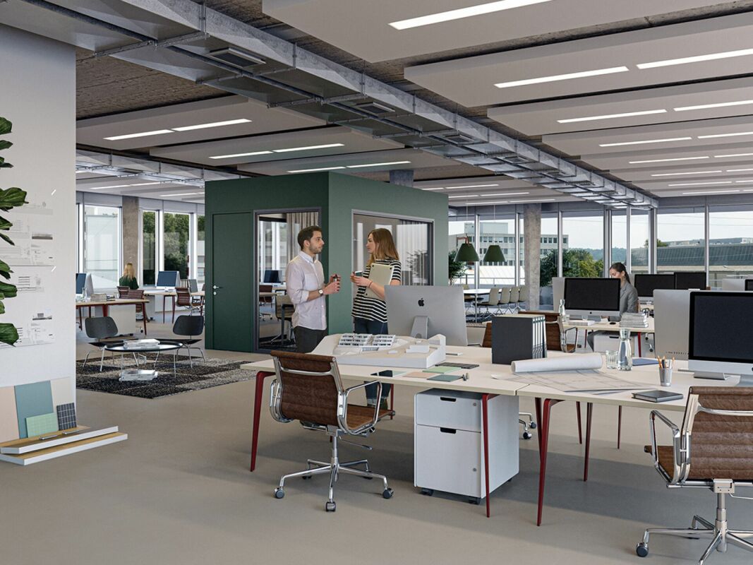 1000m² bureau