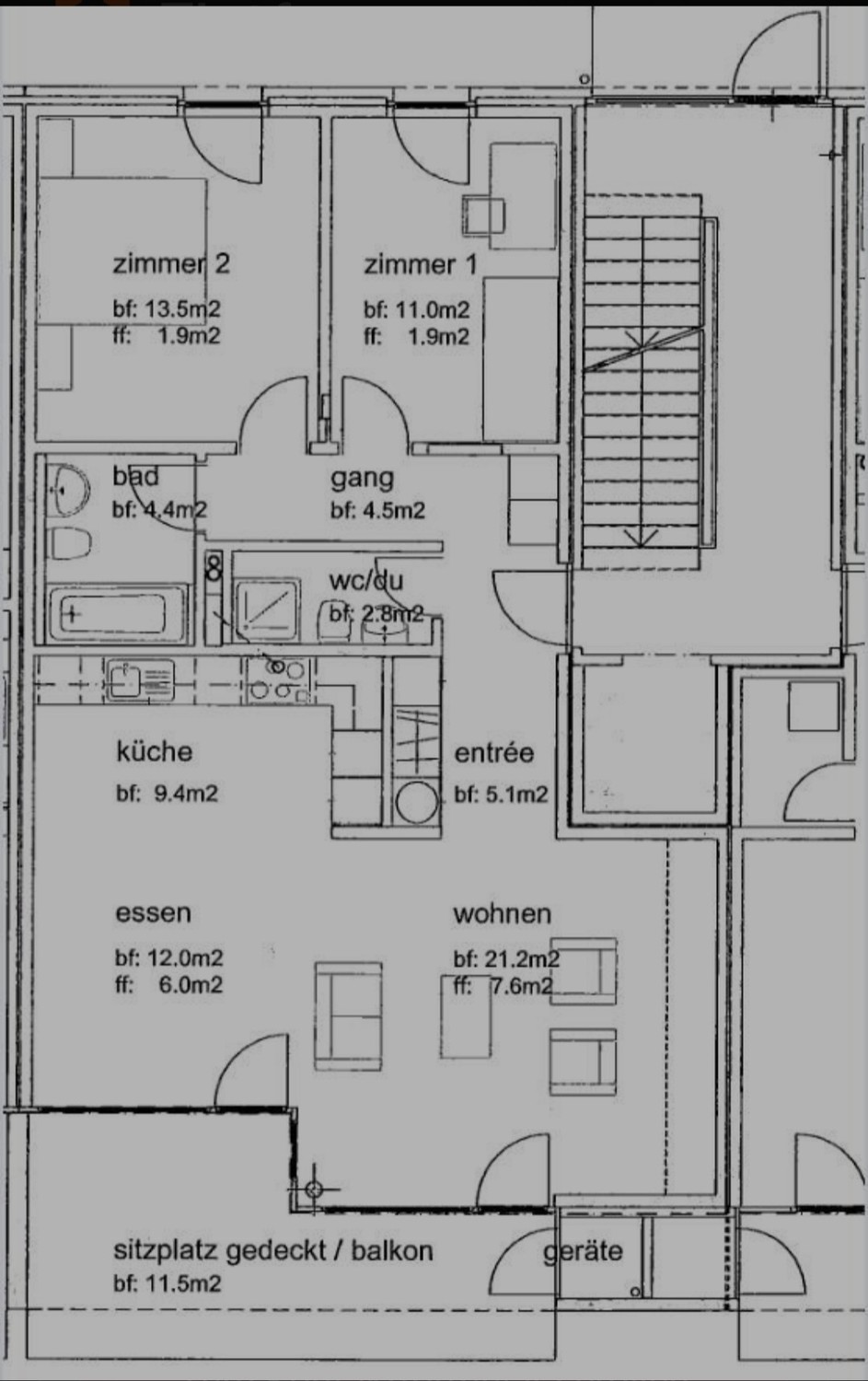 3 ½ rooms apartment, Foto 5 von 7