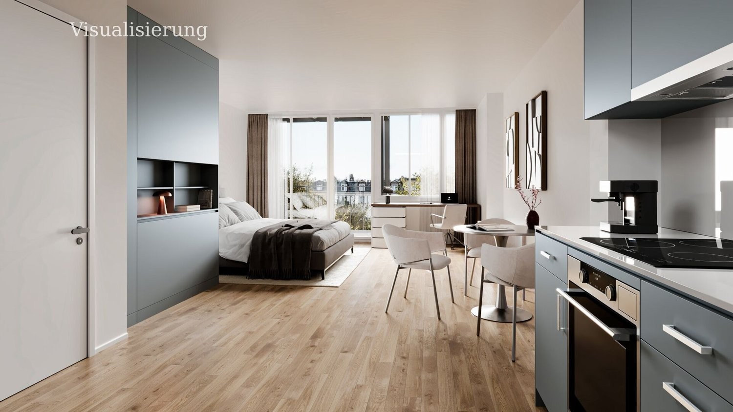 1 ½ rooms roof flat, Foto 1 von 2