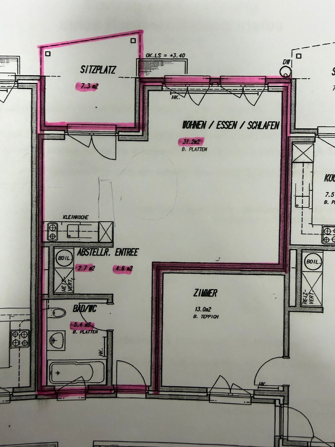 1 ½ rooms apartment (7)