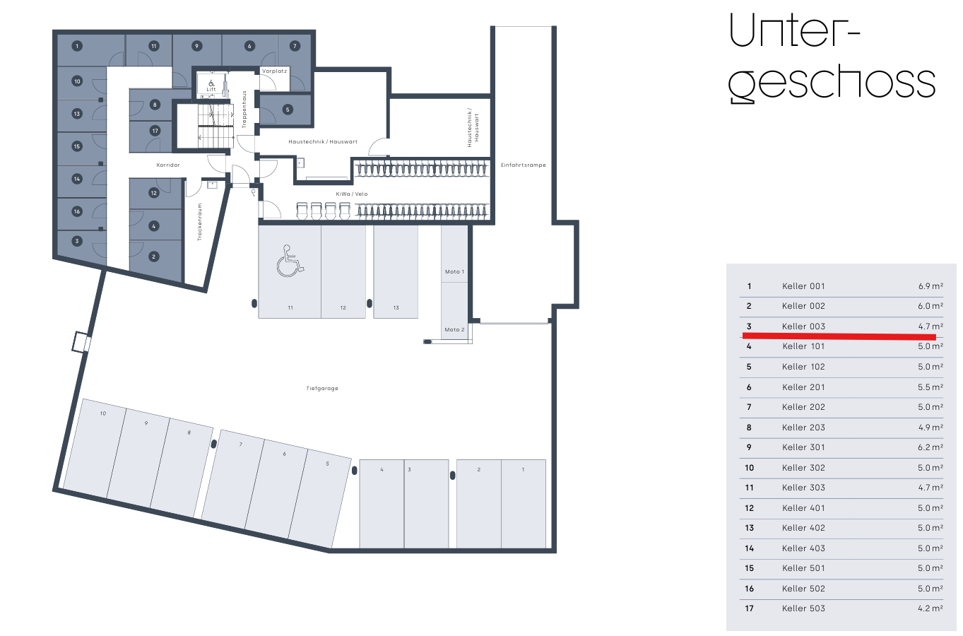 2 ½ rooms apartment