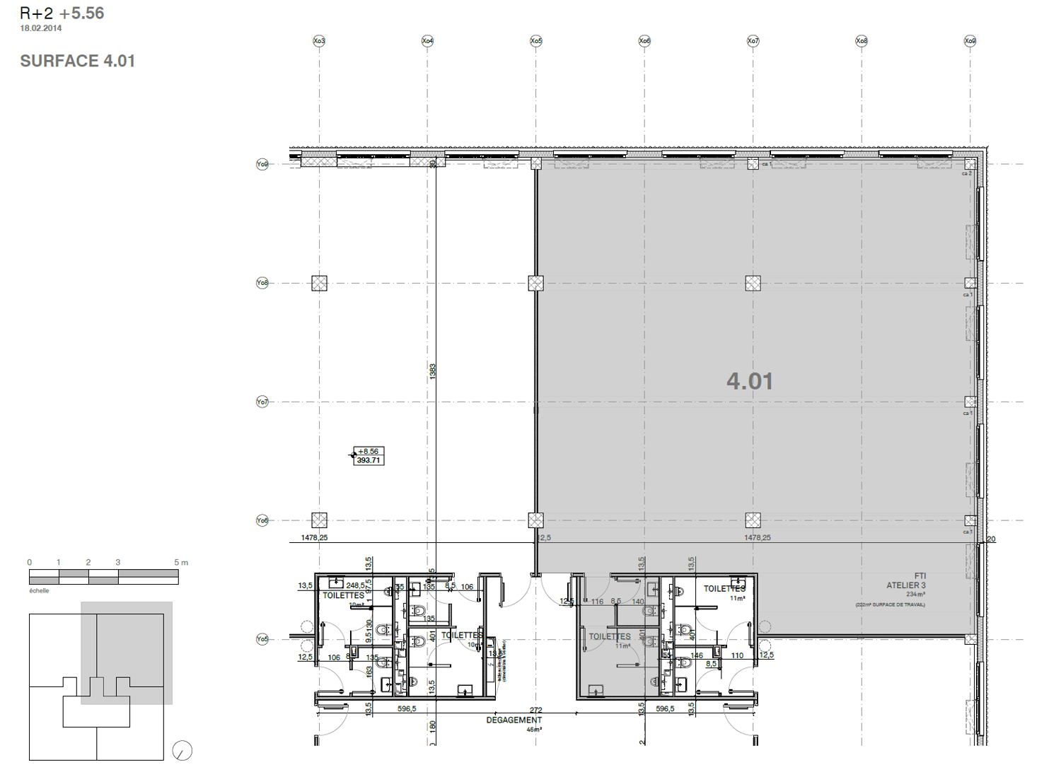 1120m² Büro
