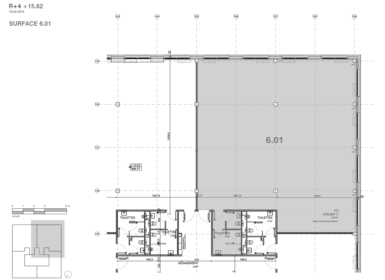 1120m² Büro