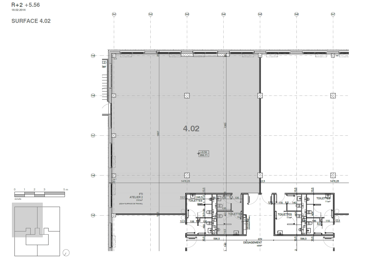 1120m² Büro