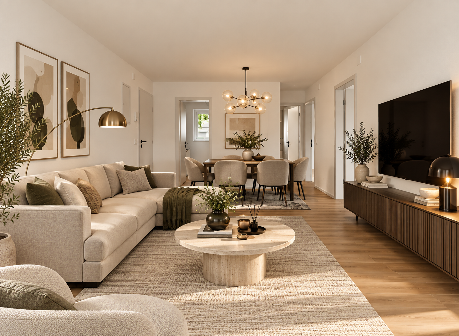 Appartement de 2 ½ pièces