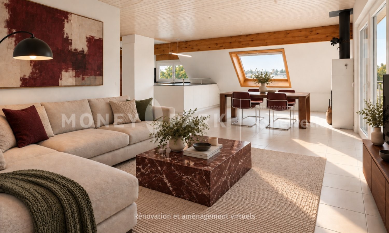 1 ½ Zimmer Dachwohnung