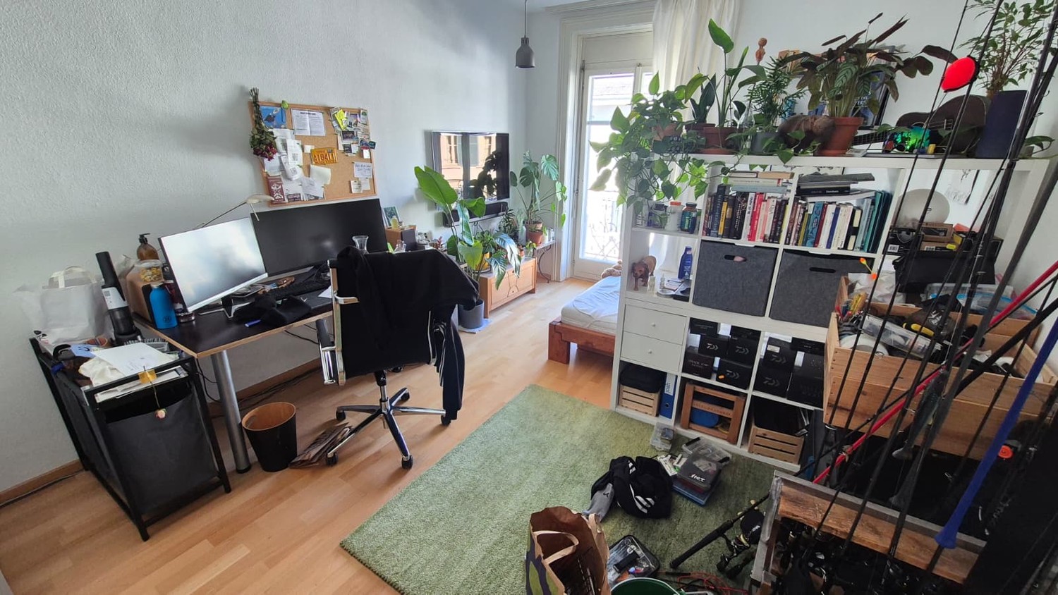 Chambre dans un appartement partagé