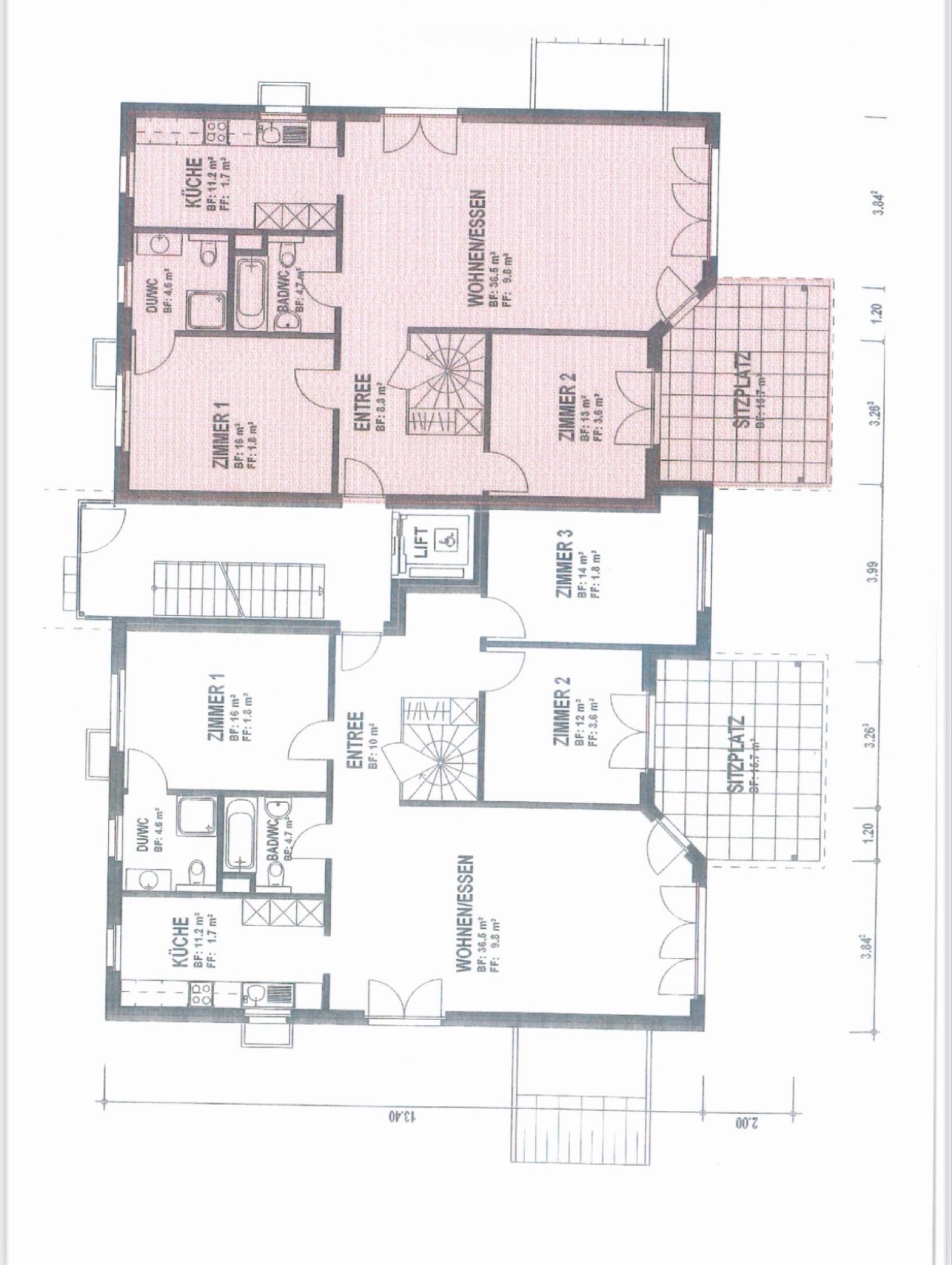 3 rooms apartment, Foto 2 von 5