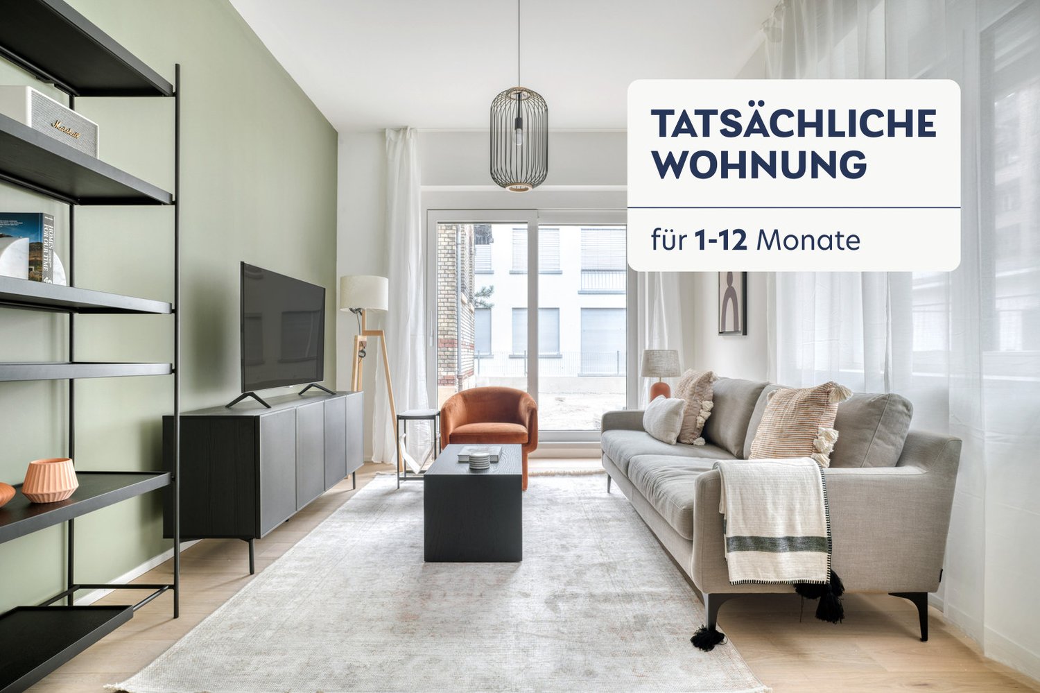 3 ½ pièces appartement meublé