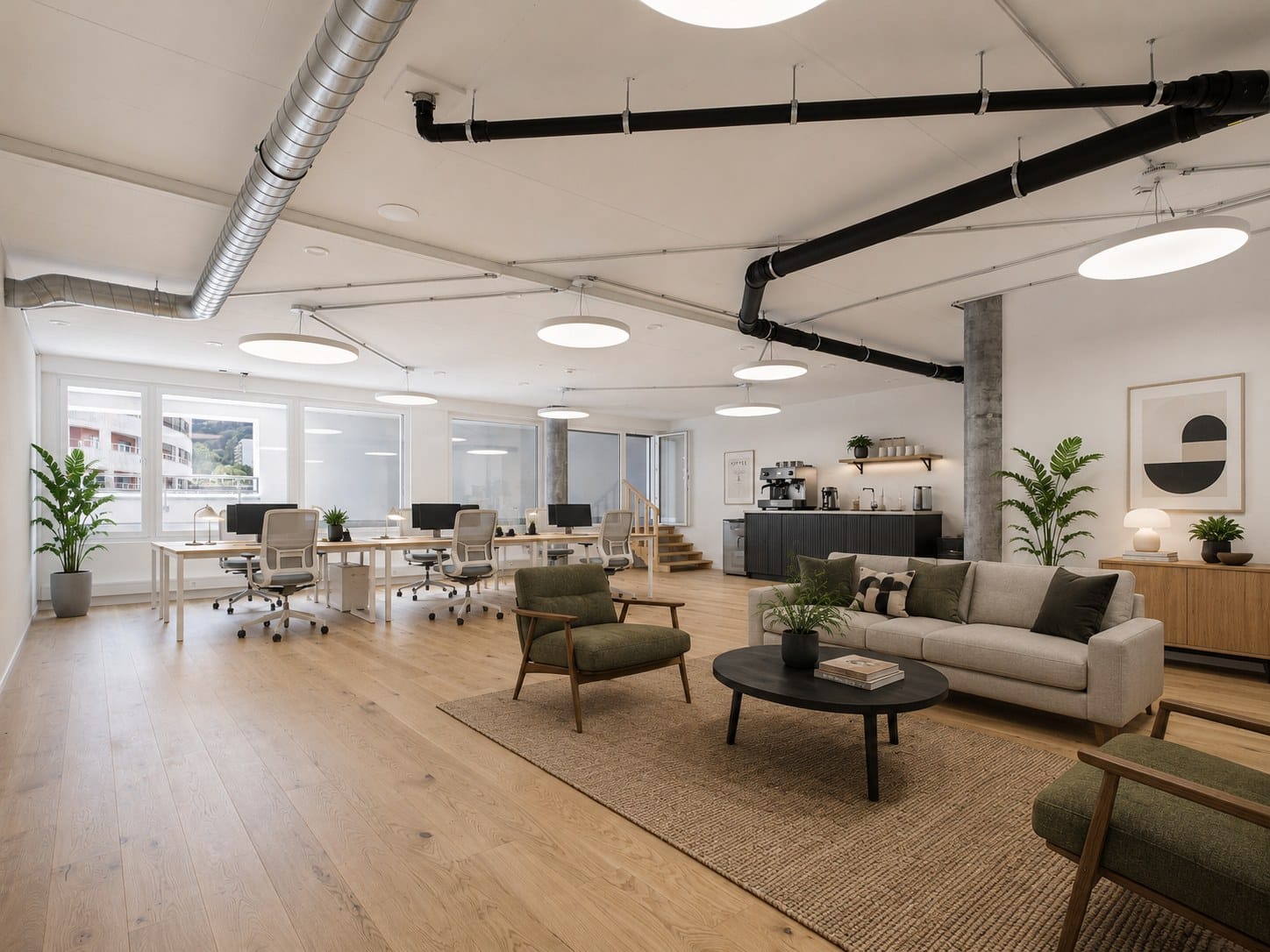 105m² commercial