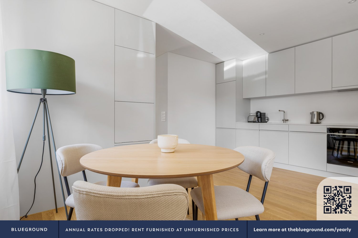 2 ½ rooms furnished flat