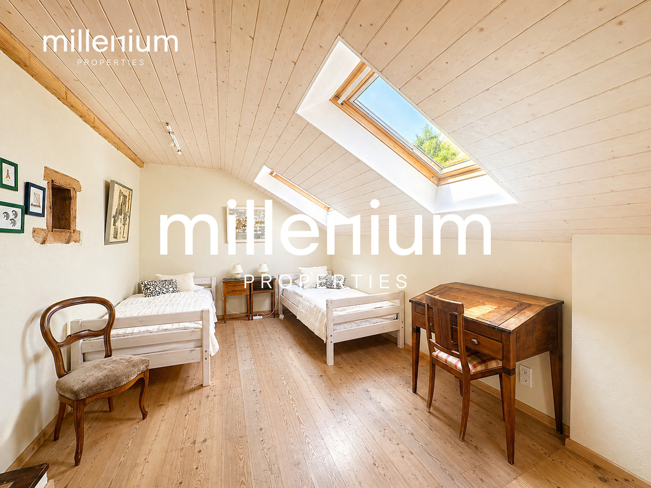 6 rooms furnished flat