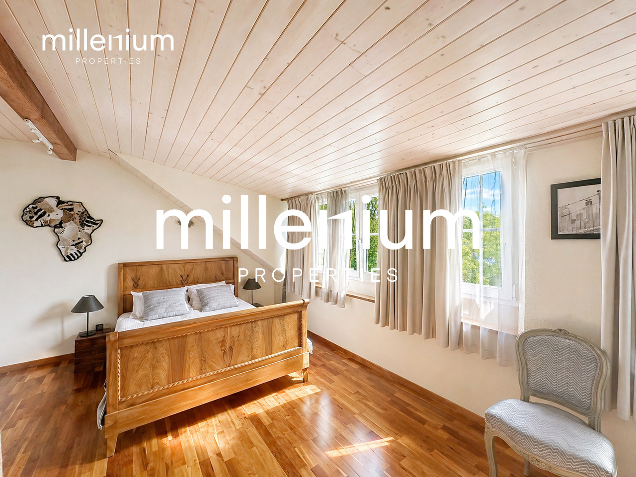 6 rooms furnished flat