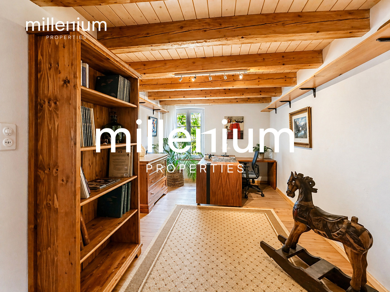 6 rooms furnished flat