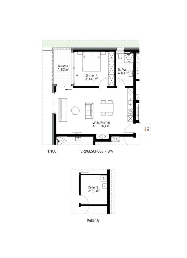 2 ½ Zimmer-Wohnung, Foto 5 von 5