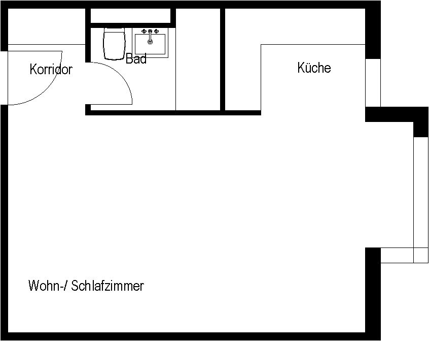 2 room apartment