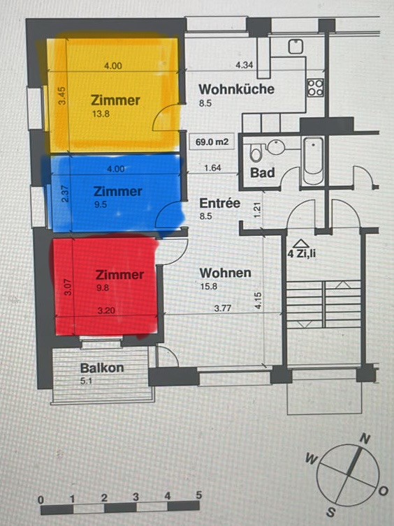 Room in a shared flat, foto 6 di 10