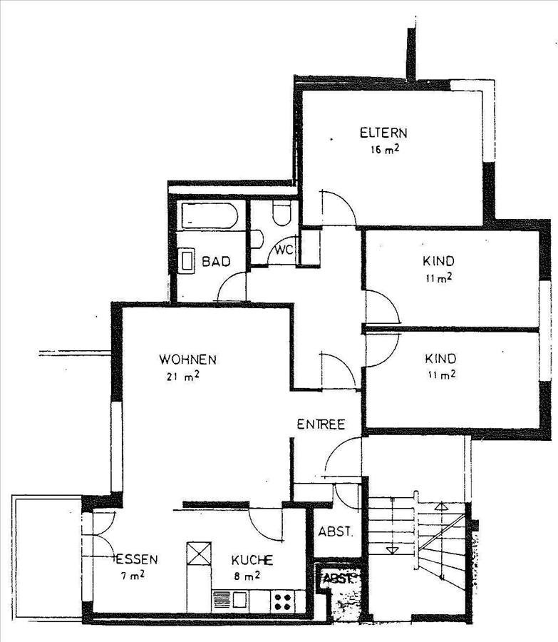 Appartement de 4 ½ pièces