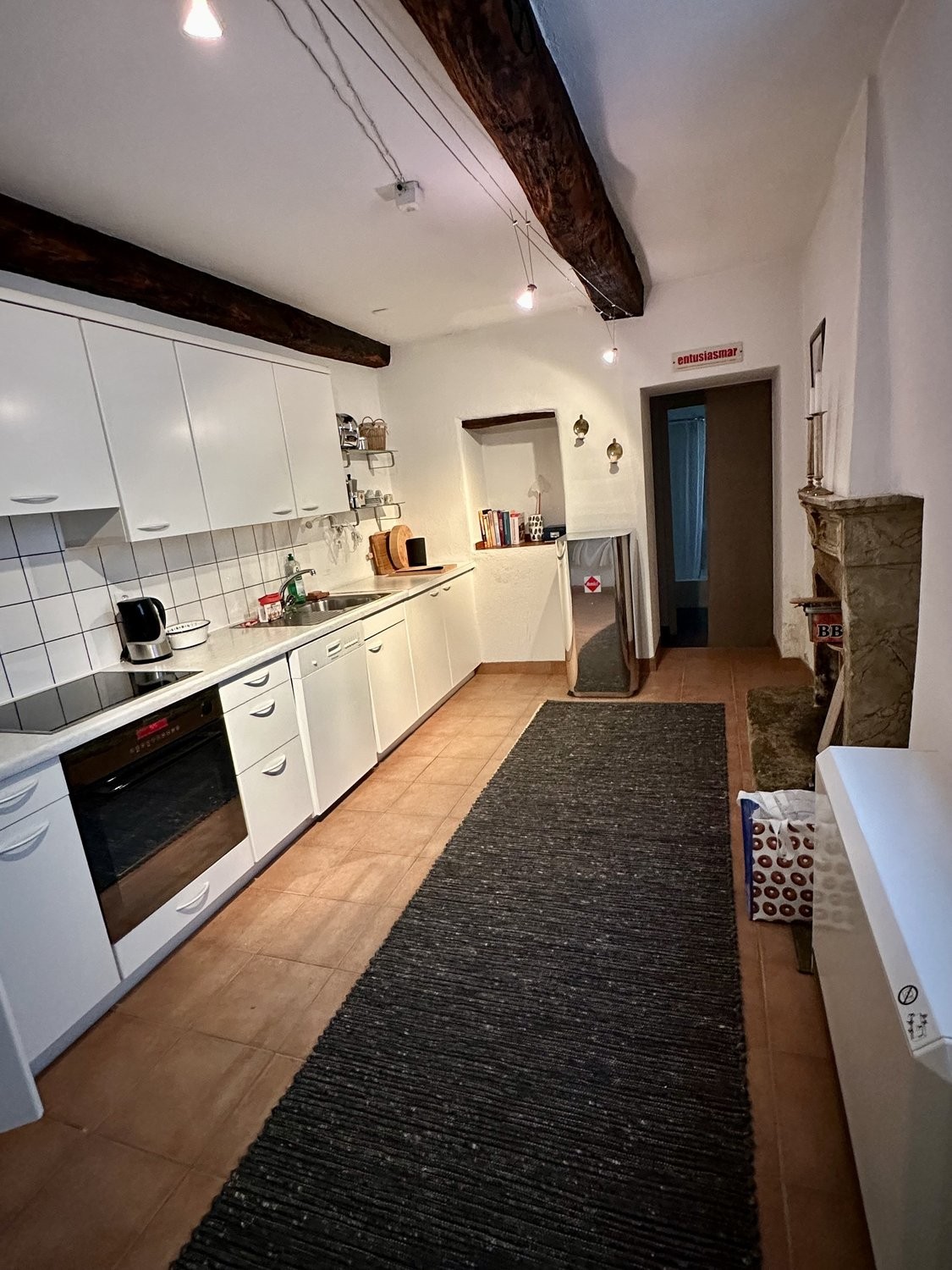 3 rooms furnished flat
