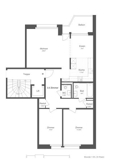 3 ½ rooms apartment, Foto 8 von 8