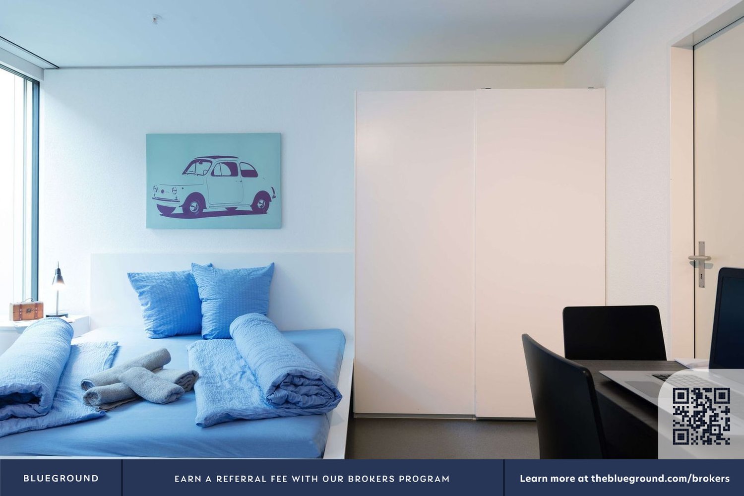 Appartement meublé de 2 pièces