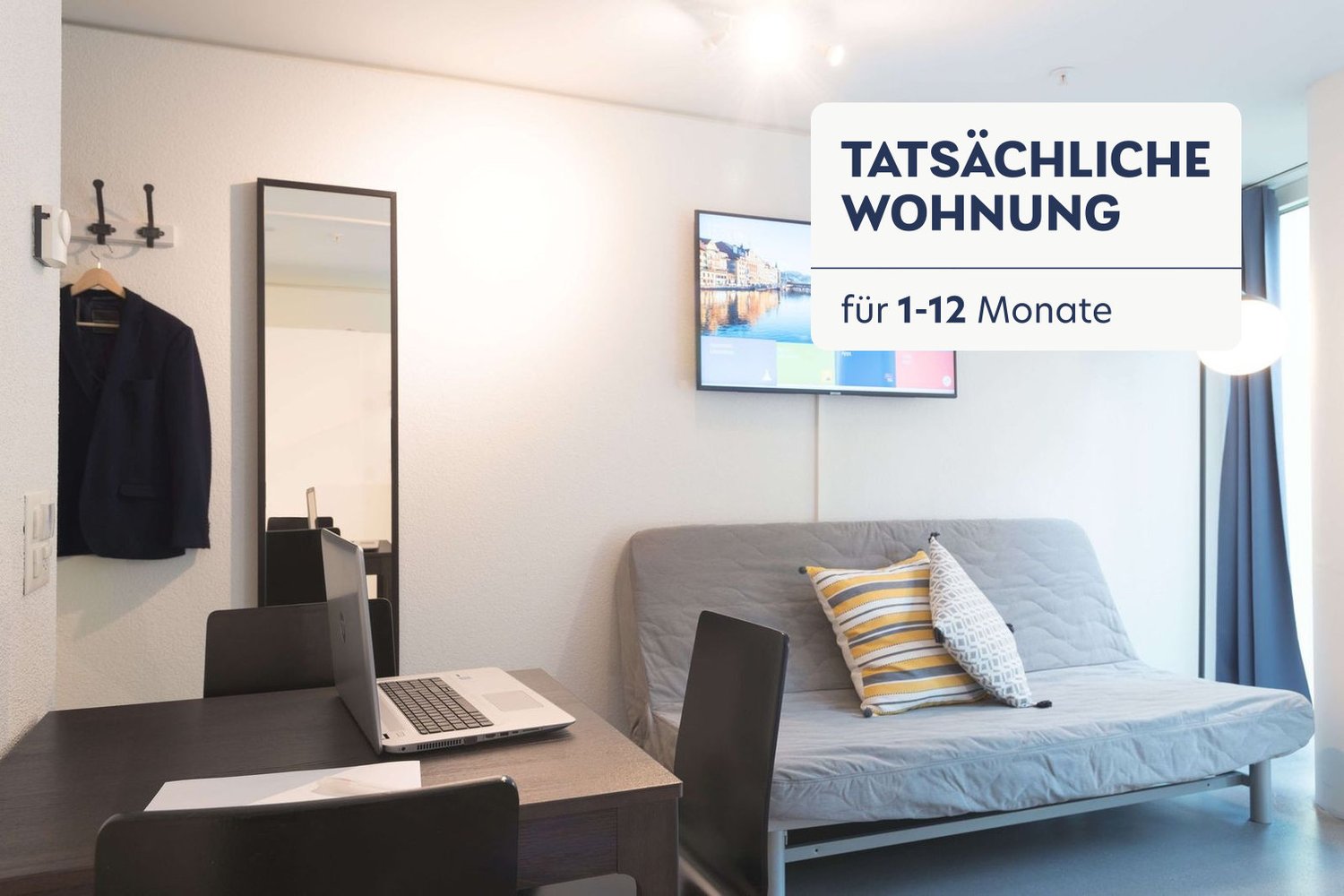 Appartement meublé de 2 pièces