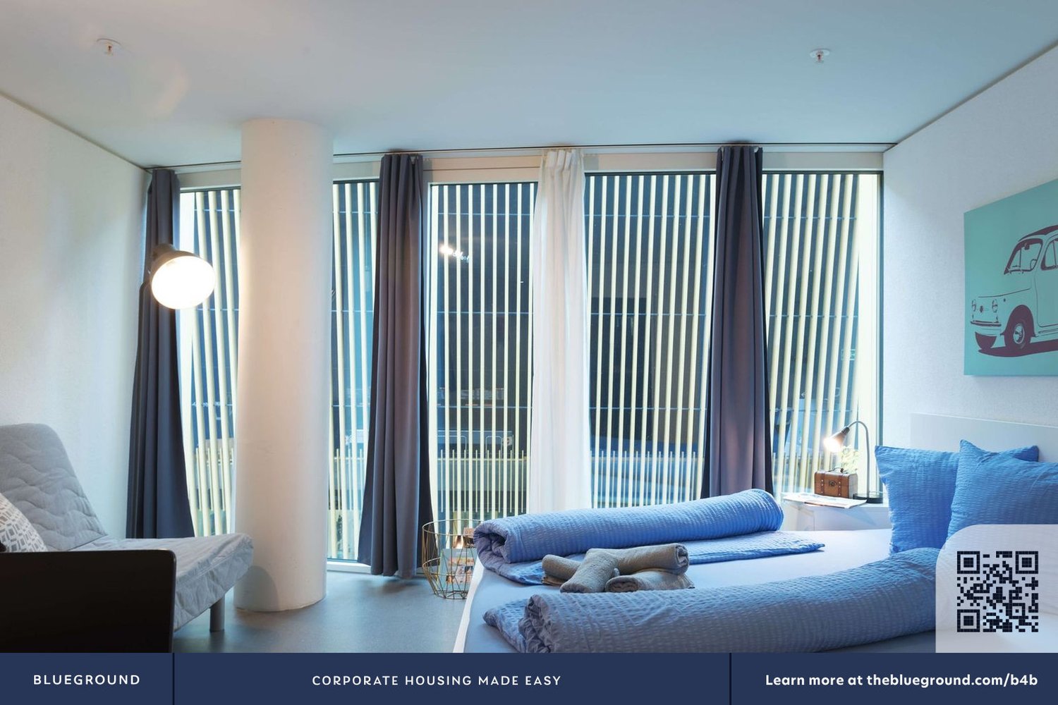 Appartement meublé de 2 pièces