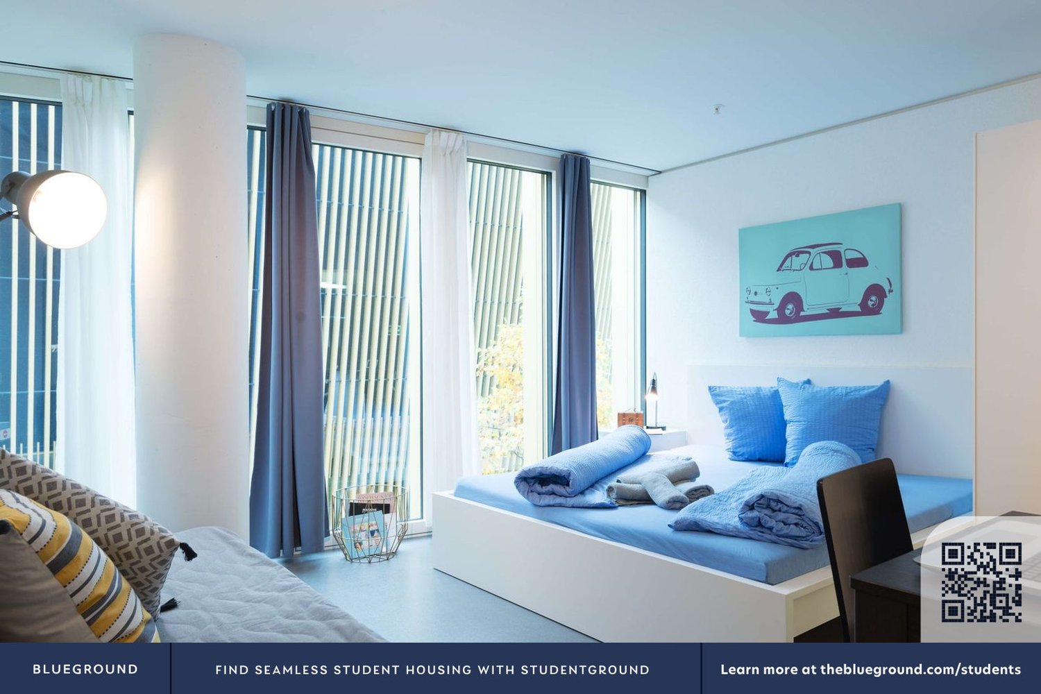 Appartement meublé de 2 pièces