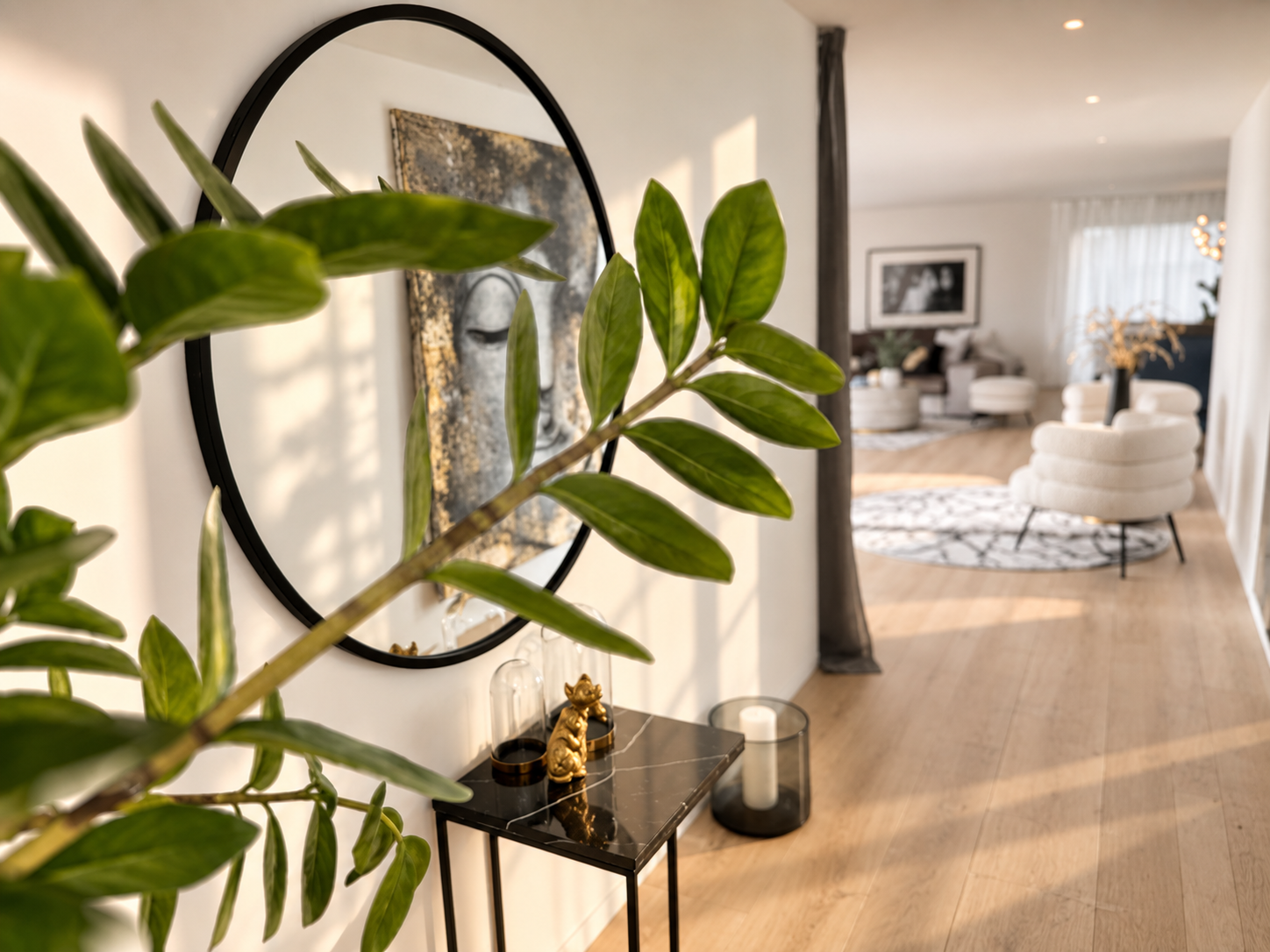 3 rooms furnished flat