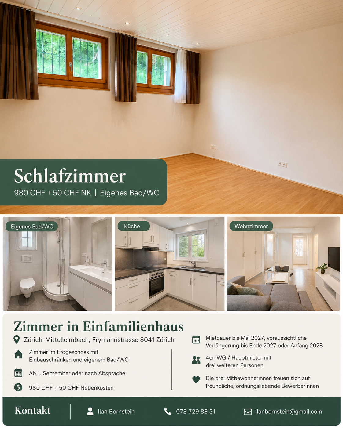 Room in a shared flat, Foto 1 von 4