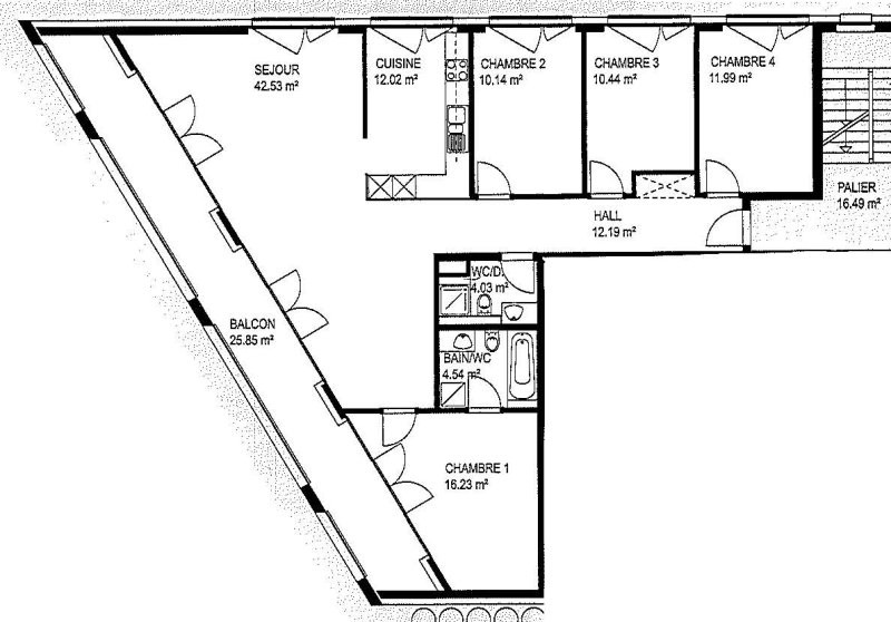 5 ½ rooms apartment