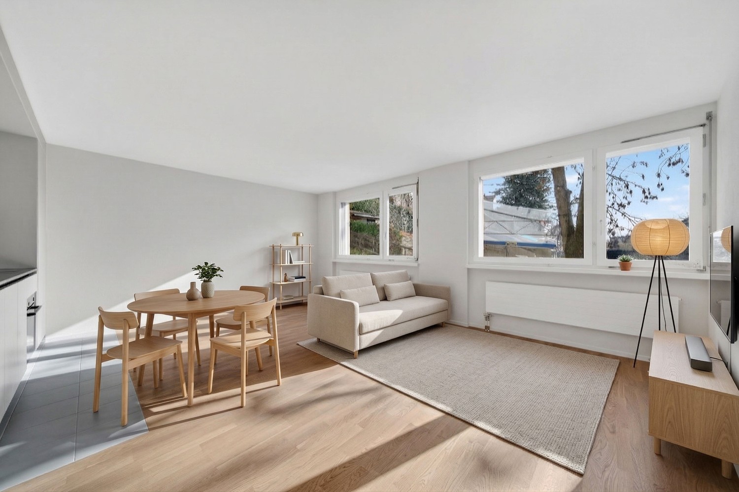 3 rooms apartment