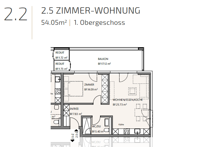 2 ½ rooms apartment, Foto 8 von 8