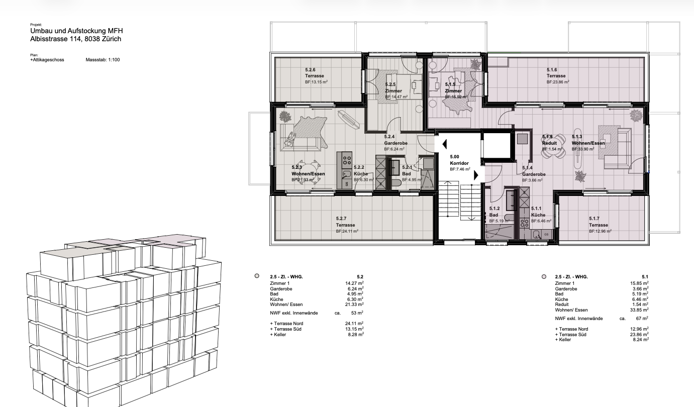 Appartement de 1 ½ pièces
