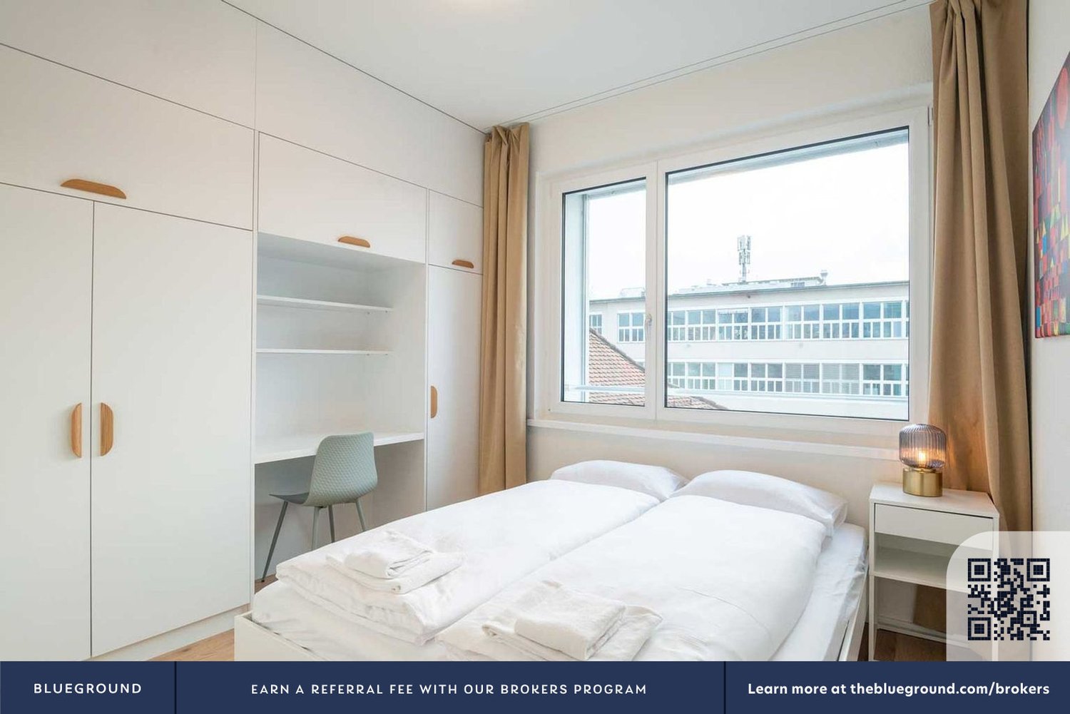 2 rooms furnished flat