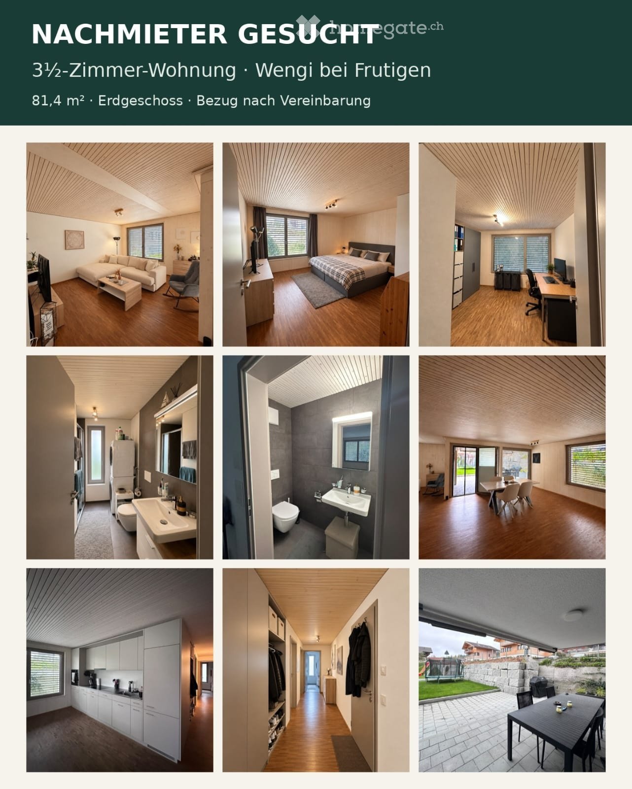 2 ½ rooms apartment