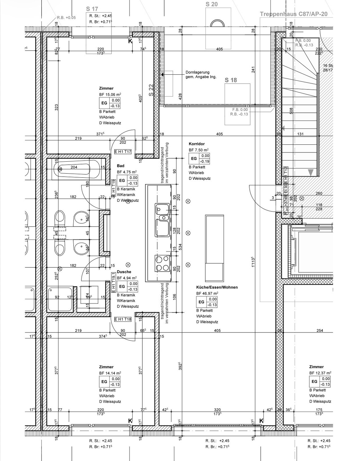 3 ½ rooms apartment