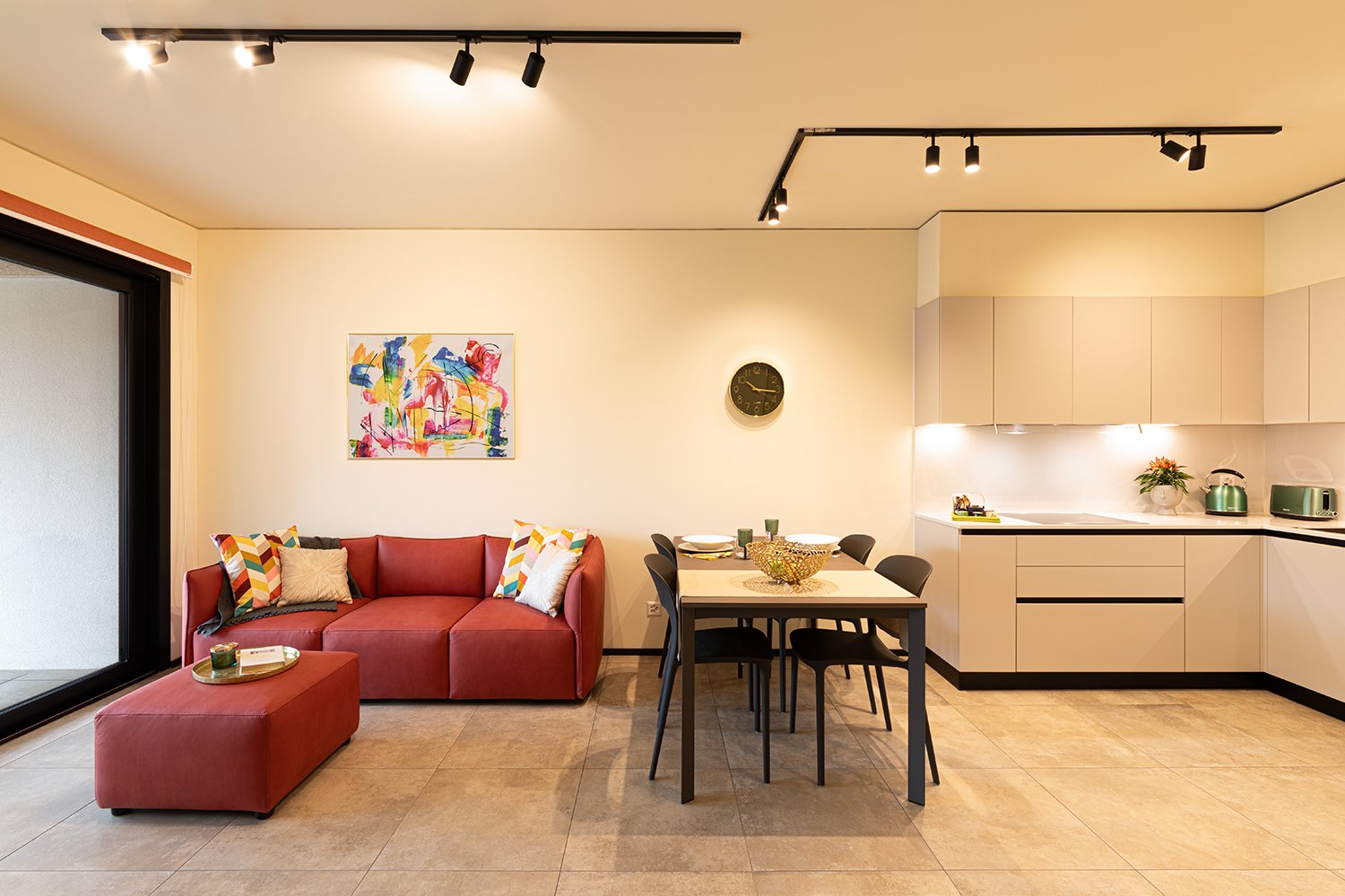 2 ½ rooms furnished flat