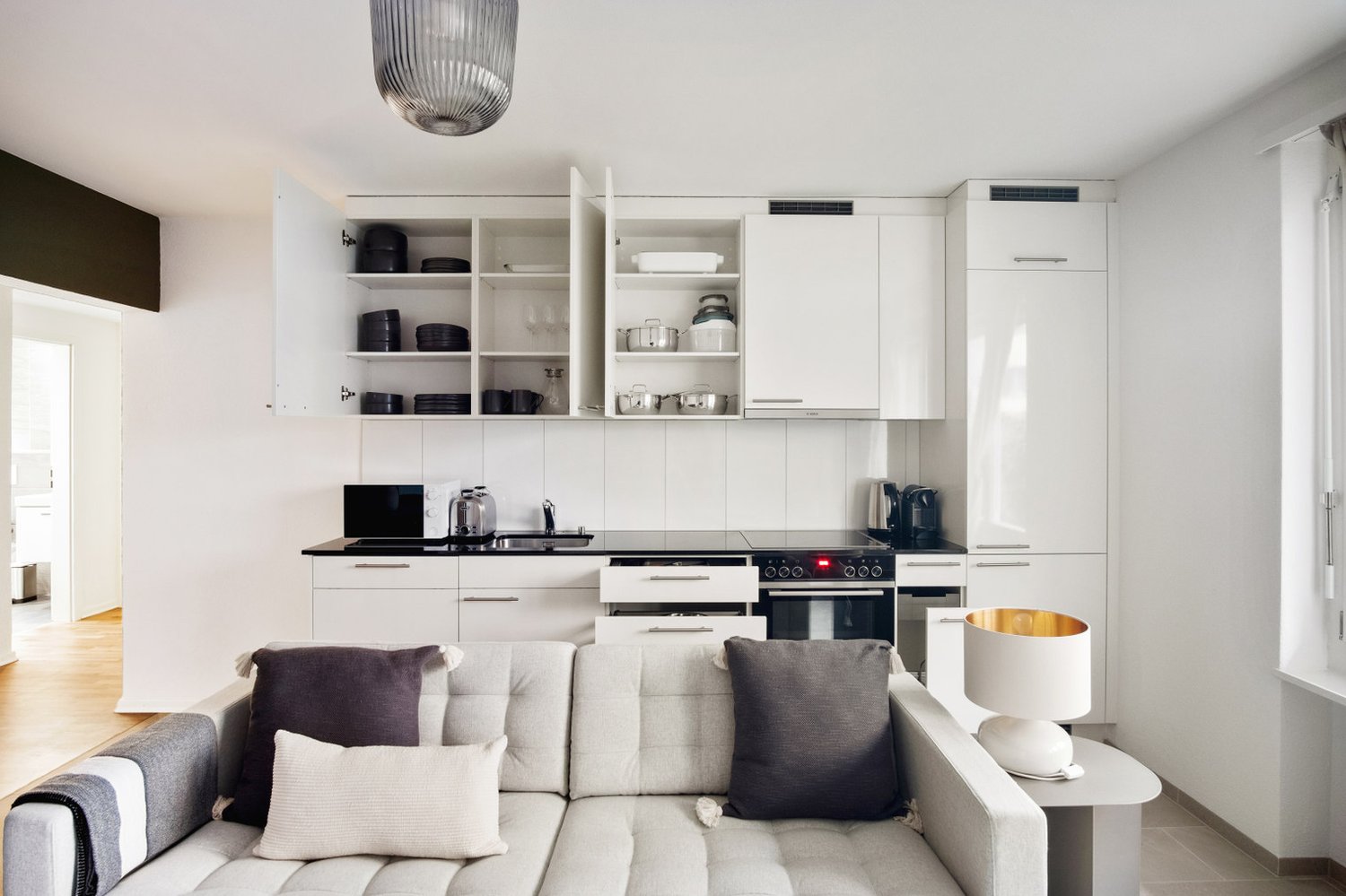 2 ½ rooms furnished flat