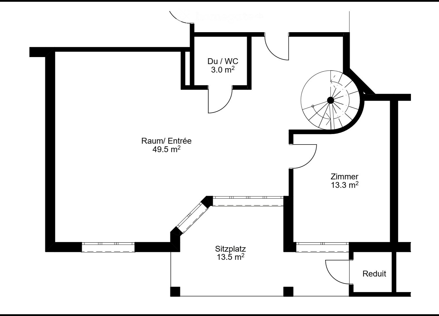 5 rooms apartment