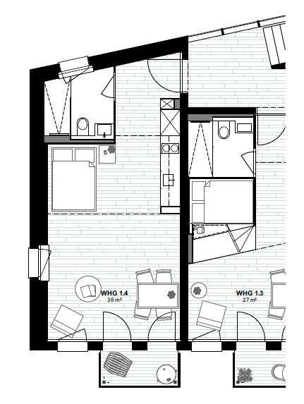 1 ½ rooms apartment, Foto 6 von 6
