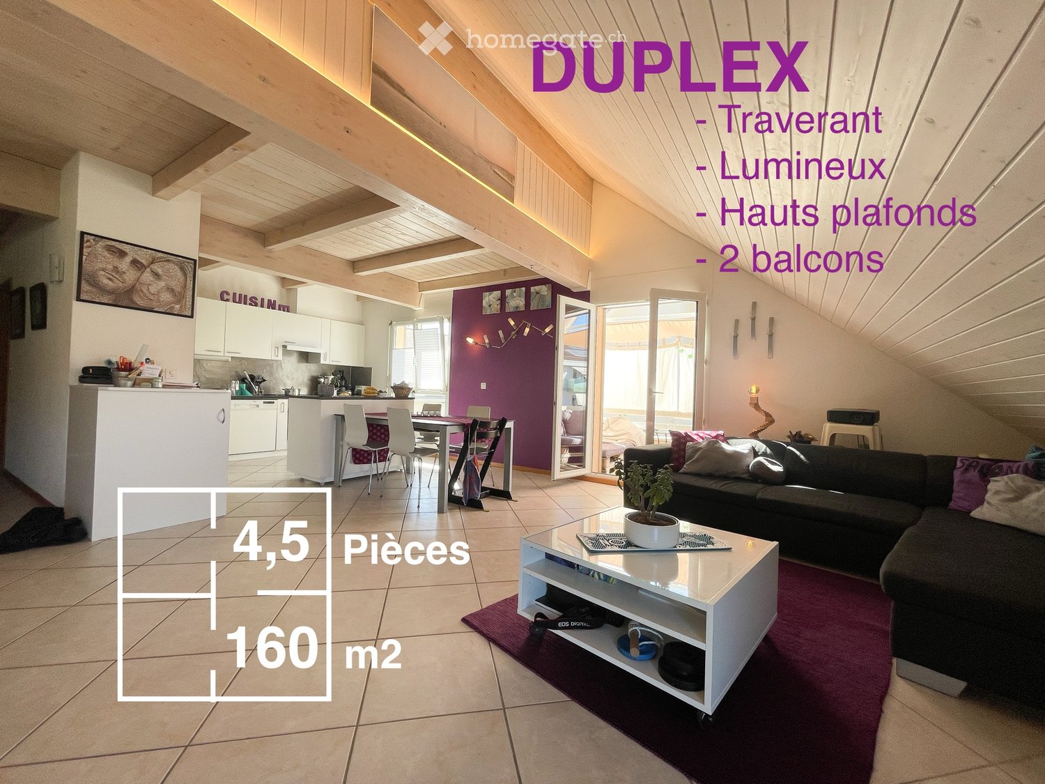 4 rooms apartment