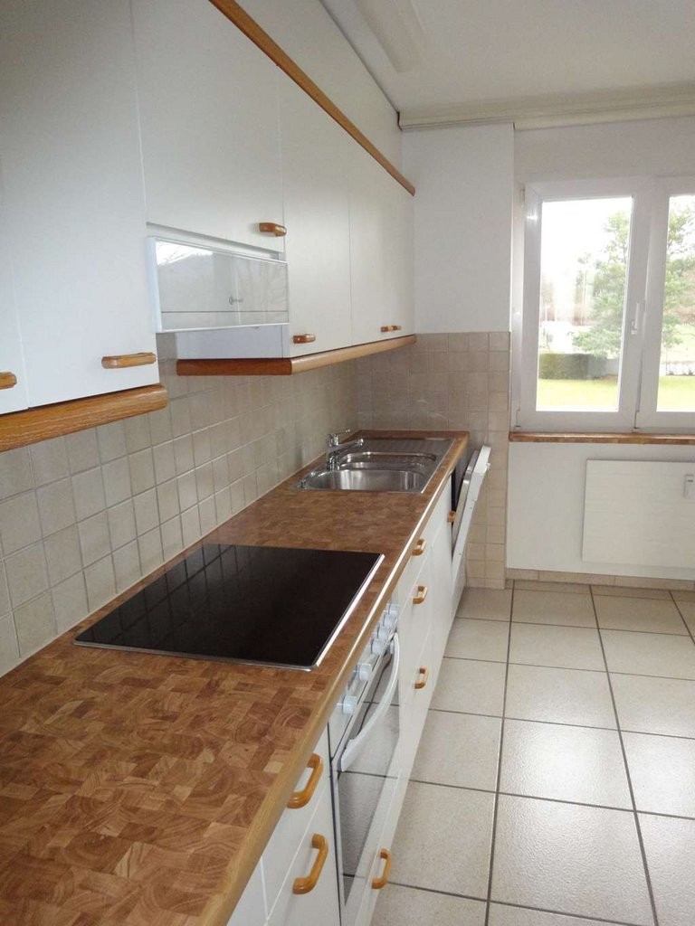 Appartement de 3 ½ pièces","description":"Emplacement calme et immeuble très bien entretenu.   
  
L'appartement est équipé comme suit :   
  
\- Cuisine avec carrelage   
\- Lave-vaisselle, vitrocéramique, grand réfrigérateur, etc.   
\- 2 salles d'eau / salles de bain avec fenêtre   
\- Réduit ave