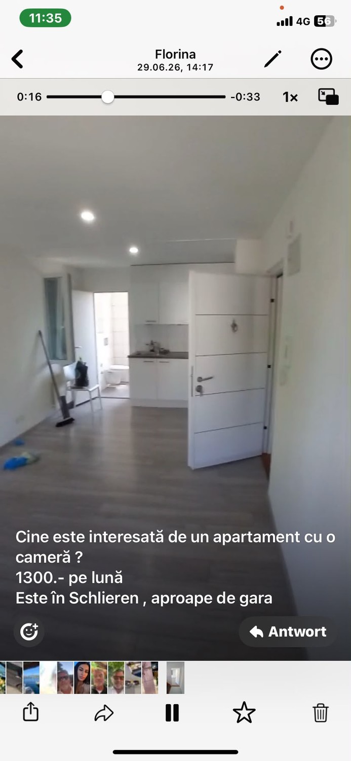 1 ½ pièces appartement
