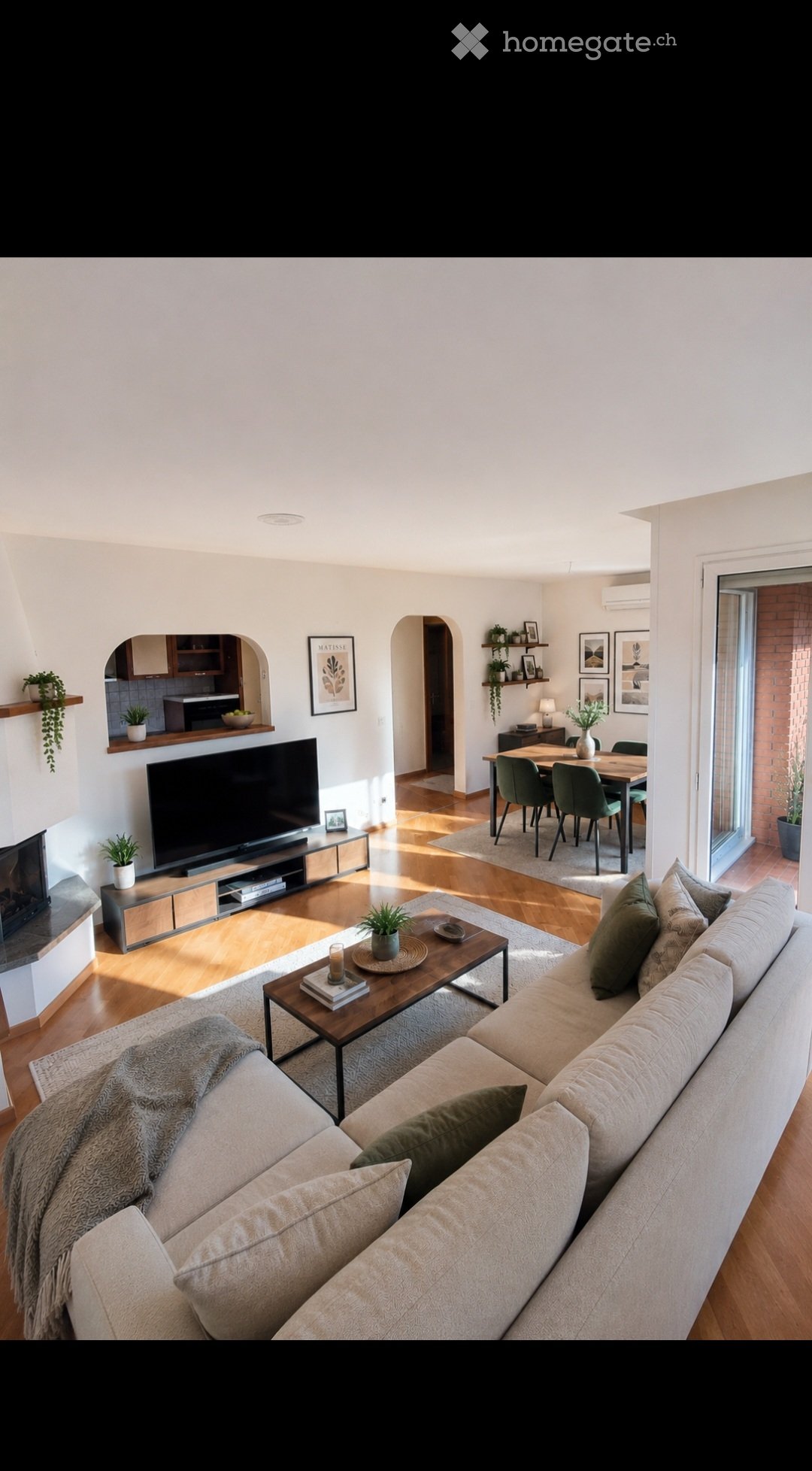 4 rooms apartment