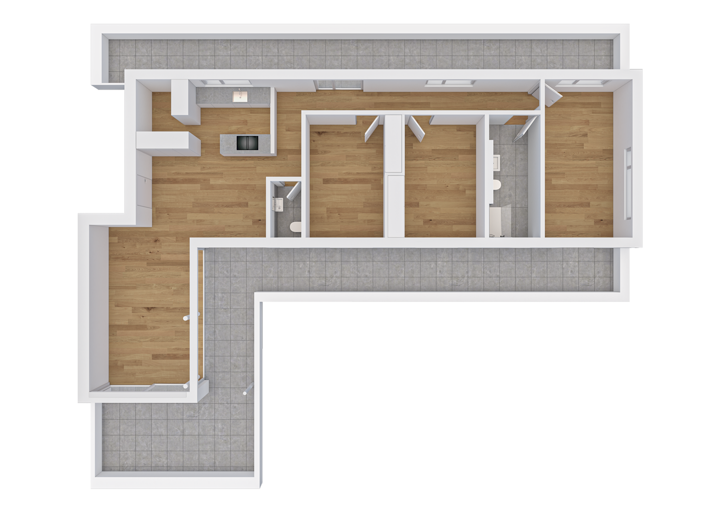 4 ½ pièces appartement
