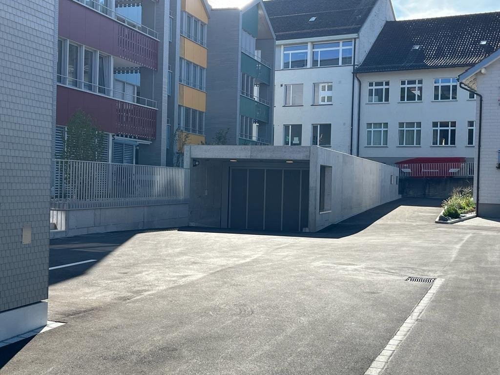 Covered bike parking