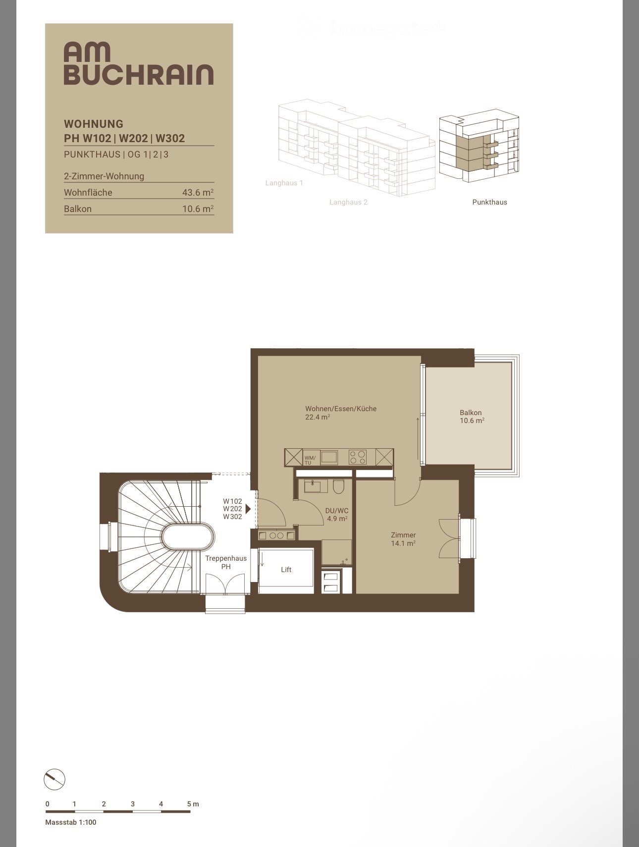 2 rooms apartment, Foto 5 von 5
