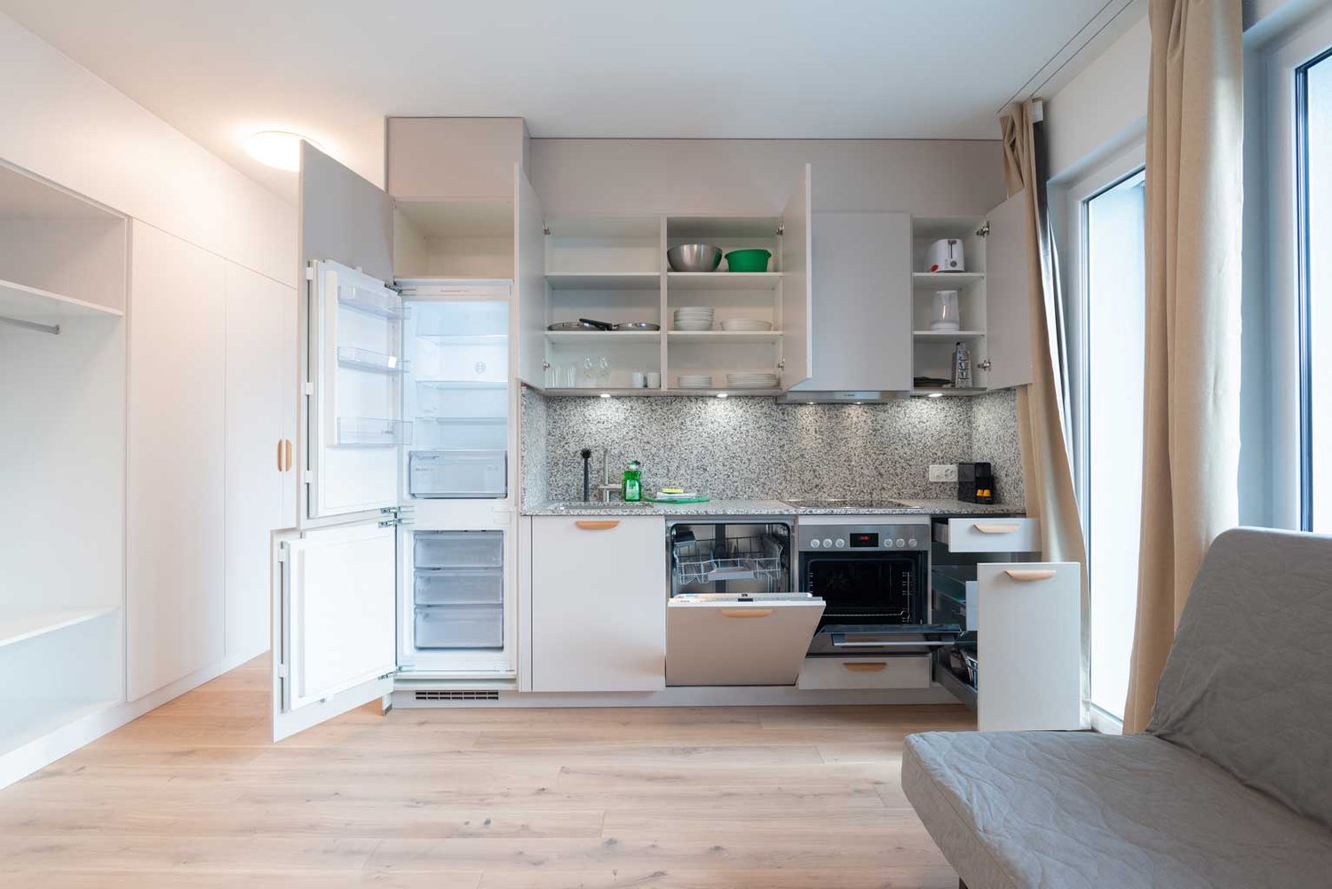 2 rooms furnished flat, Foto 6 von 10