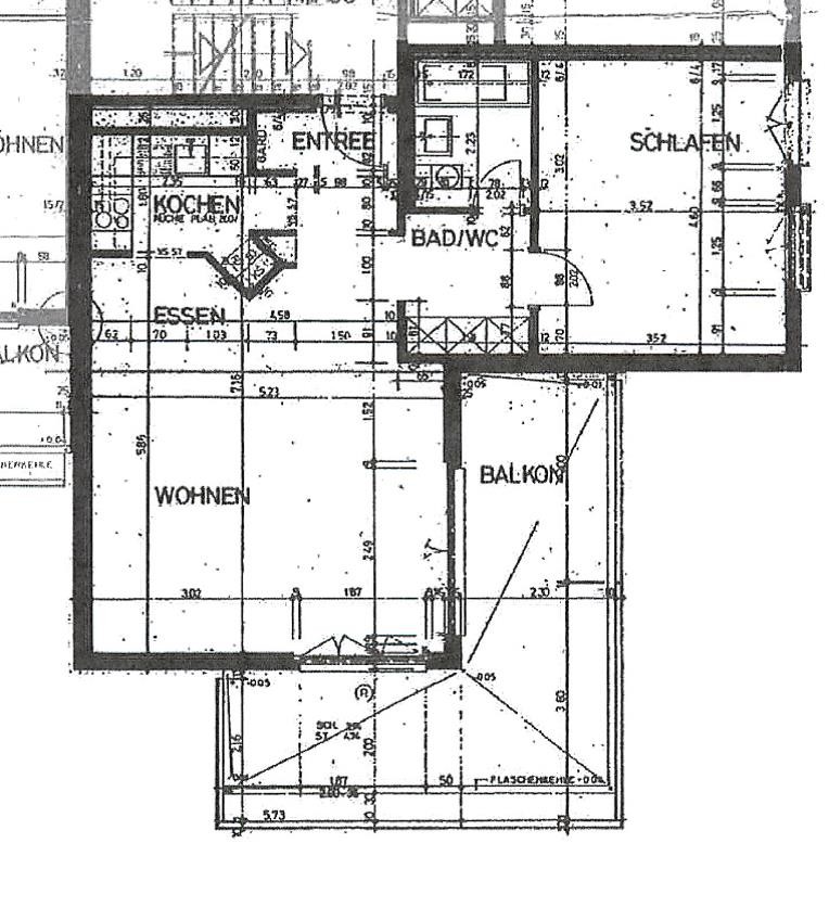 1 ½ rooms apartment